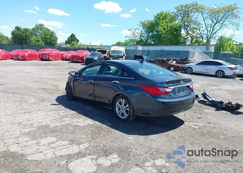 2011 Hyundai Sonata Limited from USA, damaged, VIN 5NPEC4AC9BH282710